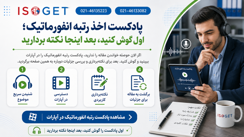 پادکست اخذ رتبه انفورماتیک؛ اول گوش کنید، بعد اینجا نکته بردارید